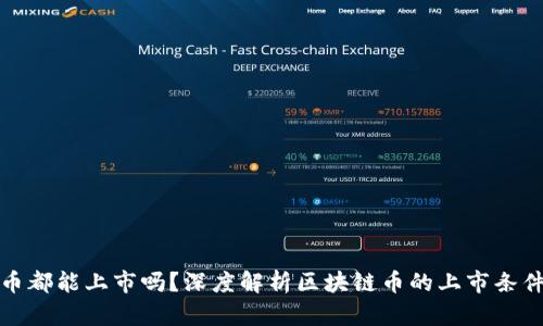 所有区块链币都能上市吗？深度解析区块链币的上市条件与市场现状